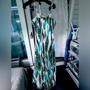 UAU Conceito tropical maxi dress from Brazil size 42